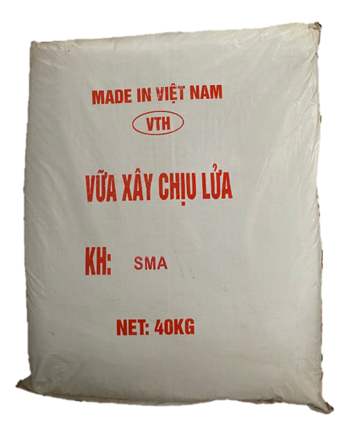 Vữa Samot A Vữa chịu lửa Samot A